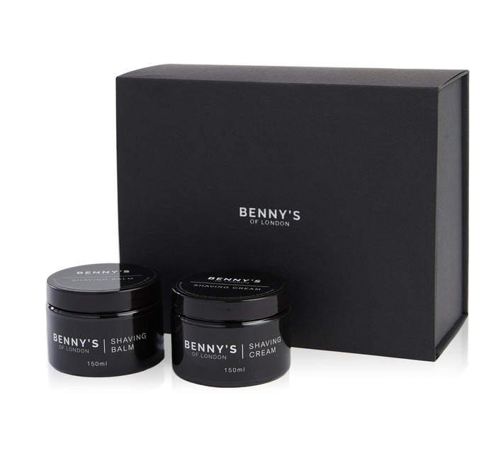 SHAVING CREAM AND BALM SET - Benny's of London - bennys of london