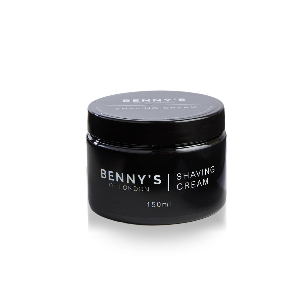 SHAVING CREAM AND BRUSH SET - Benny's of London - bennys of london